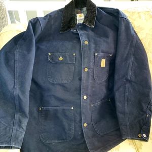 Mens 2XL Carhartt C02 Sandstone Chore Blanket Lined Coat Jacket